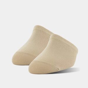 Nib Peds Grippers Tactel Nylon 2pk Liner Mule Socks - Nude One Size Fits Most